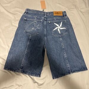 Corteiz C-star denim jorts